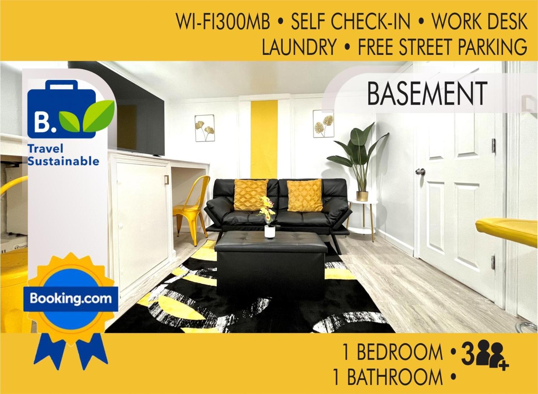 The Amber Retreat - Brooklyn Centre Comfort - Charming Space For Families, Couples & Business Travelers Near Downtown - With 300Mb Wifi, Parking & Self Check-In Клівленд Екстер'єр фото